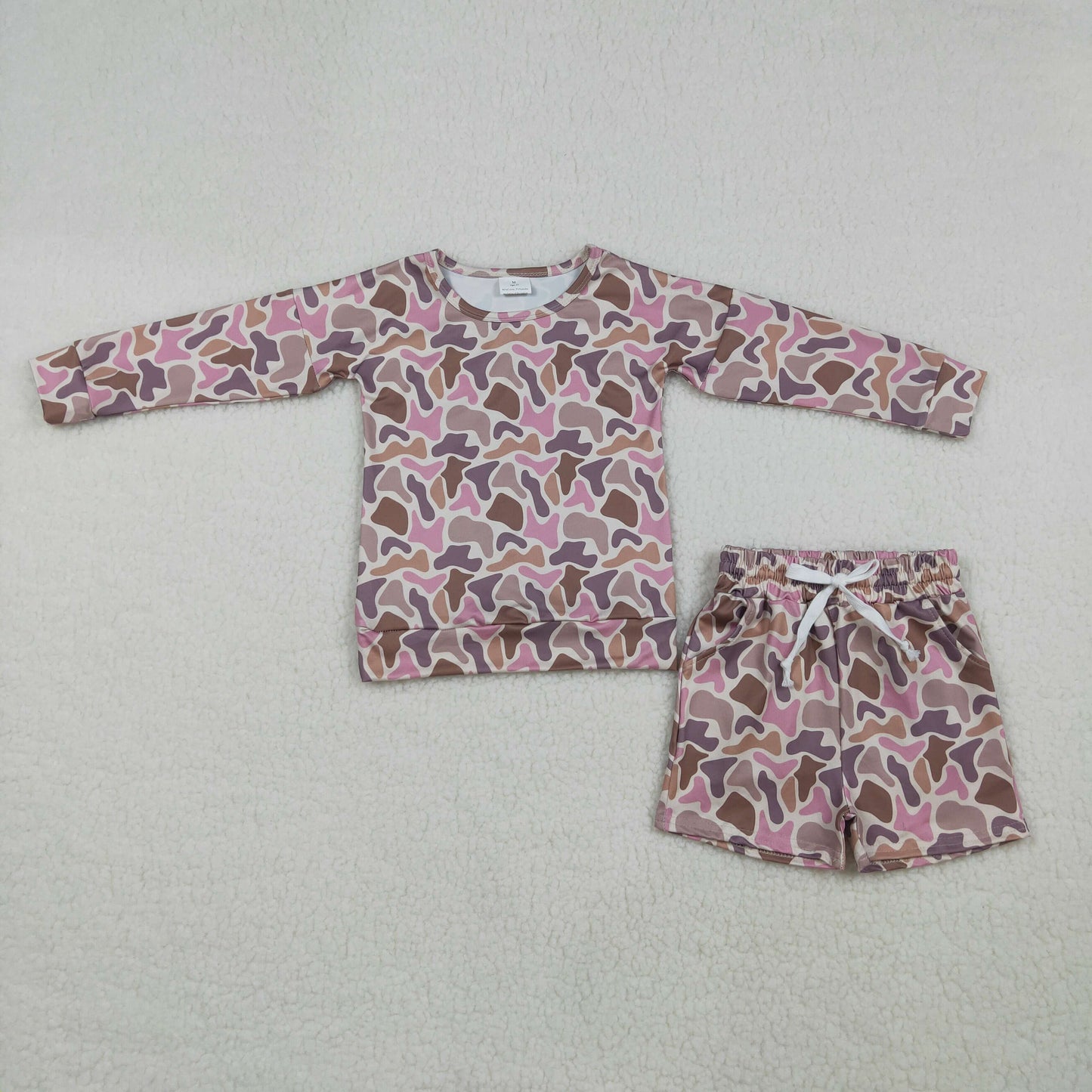 GSSO2850 camo colorful western boy outfit 202603 RTS