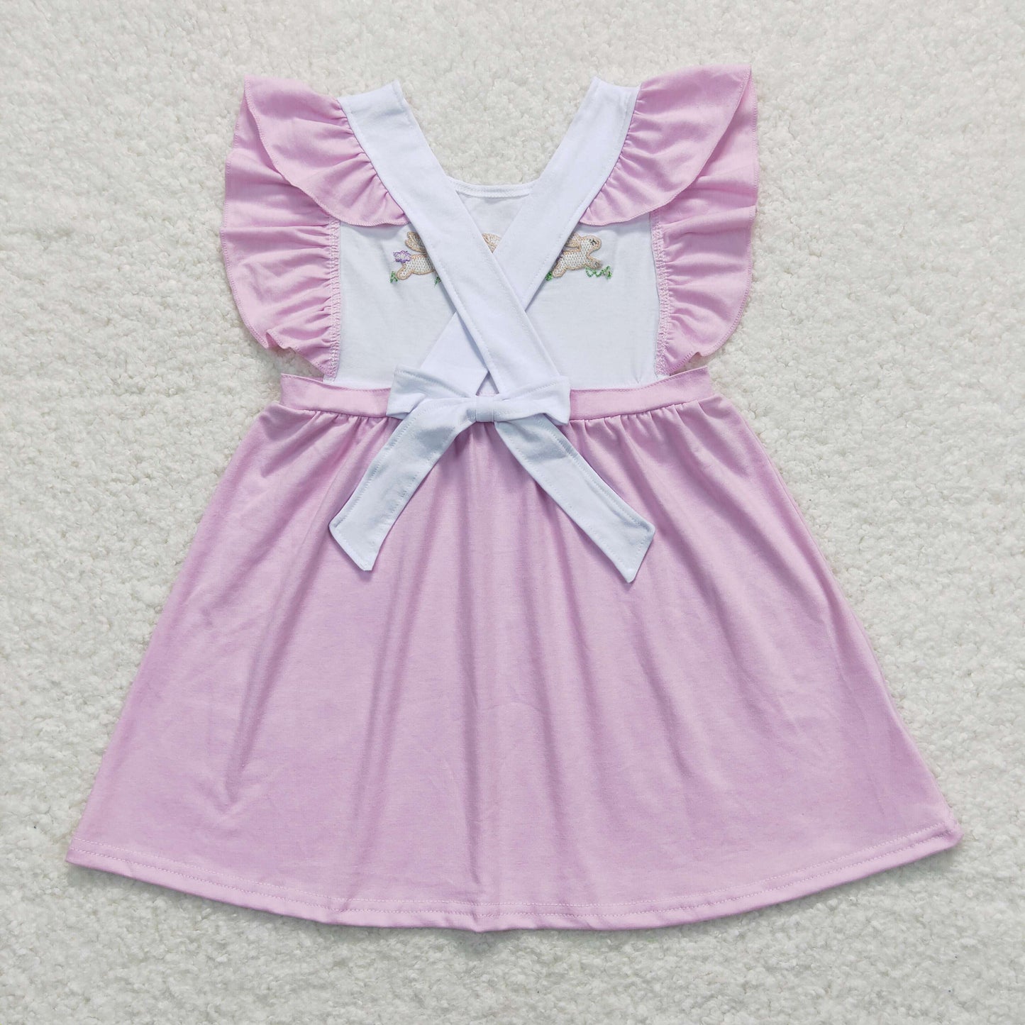 GSD0569 western easter embroidery girl dress 202403 RTS
