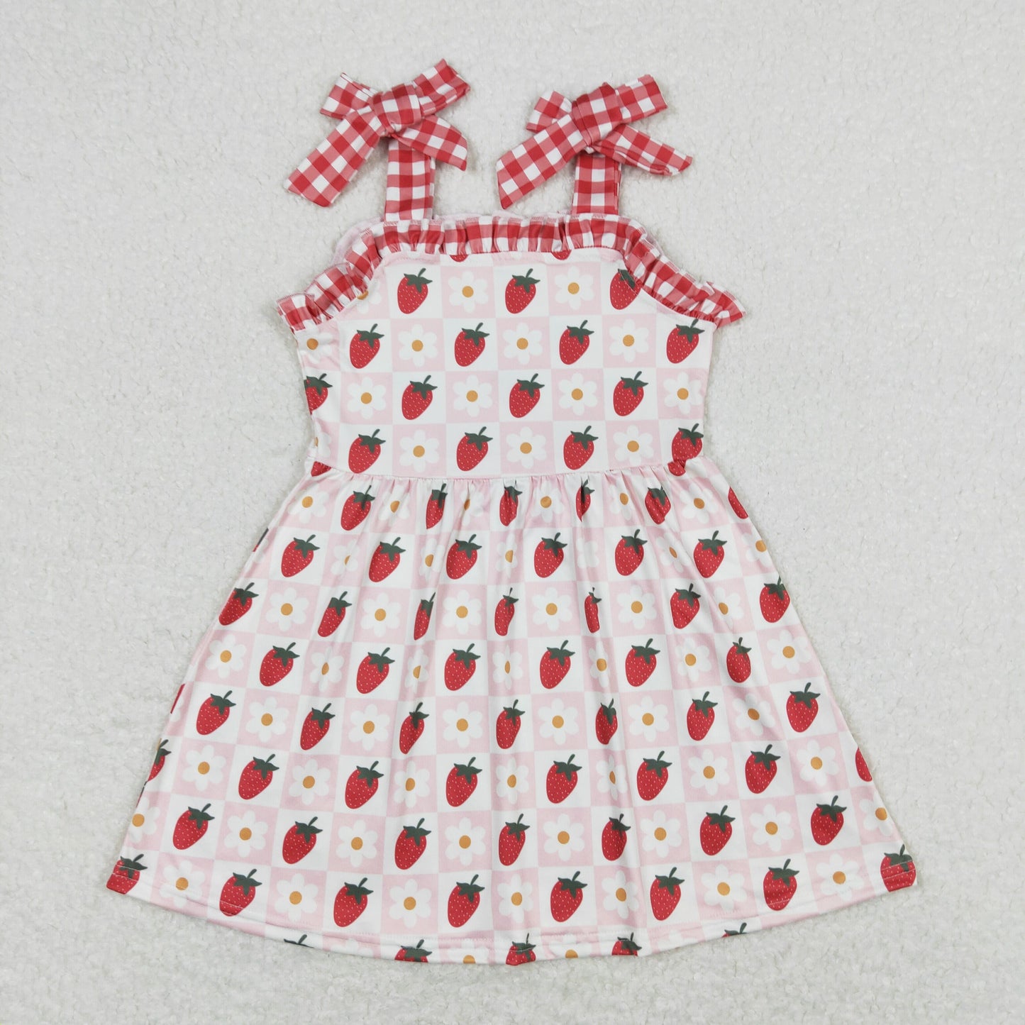GSD0806 western strawberry girl dress 202404 rts