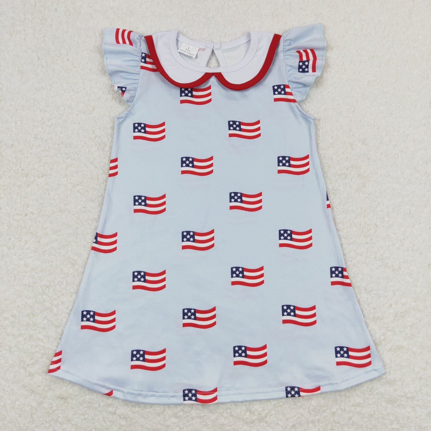 GSD0871 4th July girl dress 202403 RTS