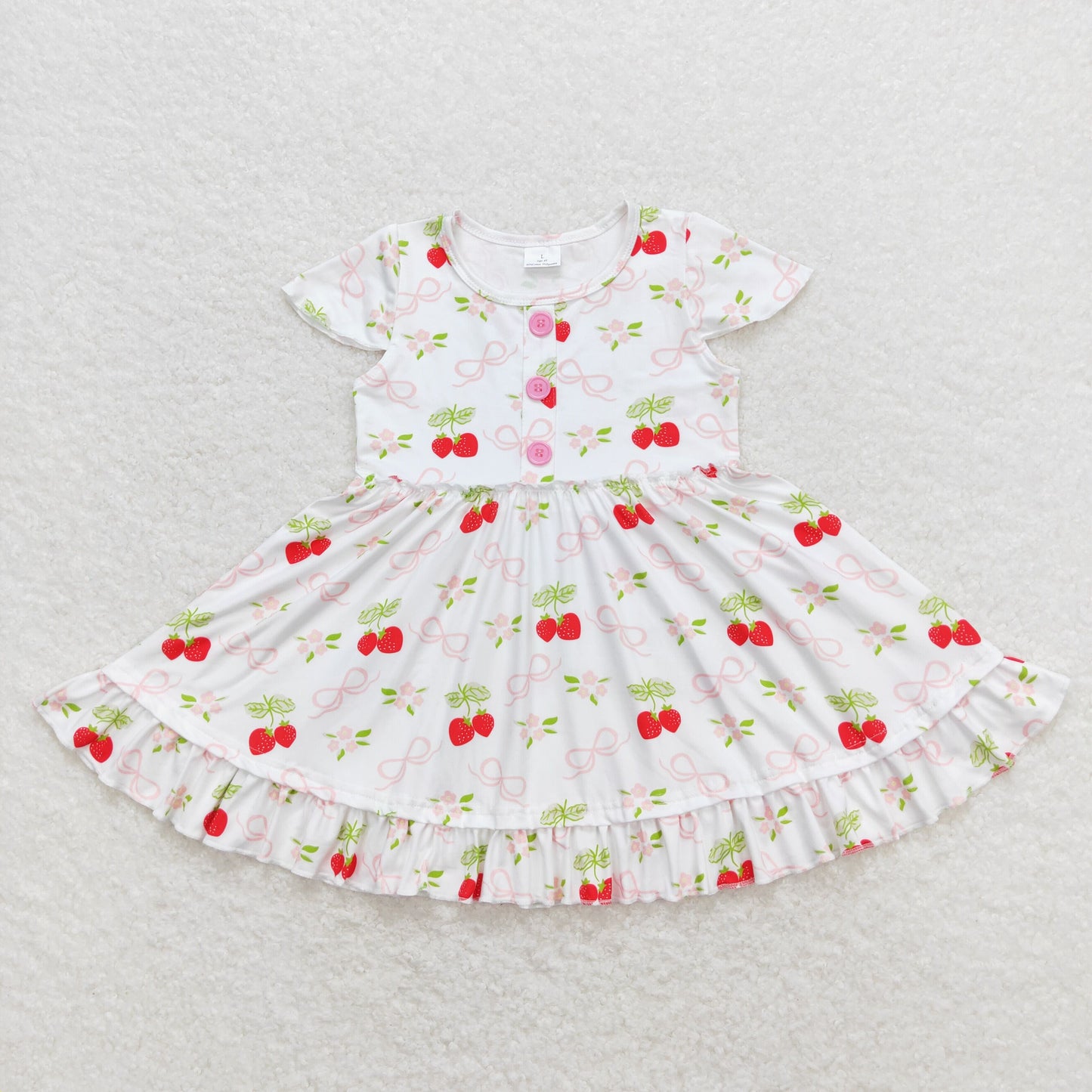 GSD0888 cherry girl dress 202403 RTS