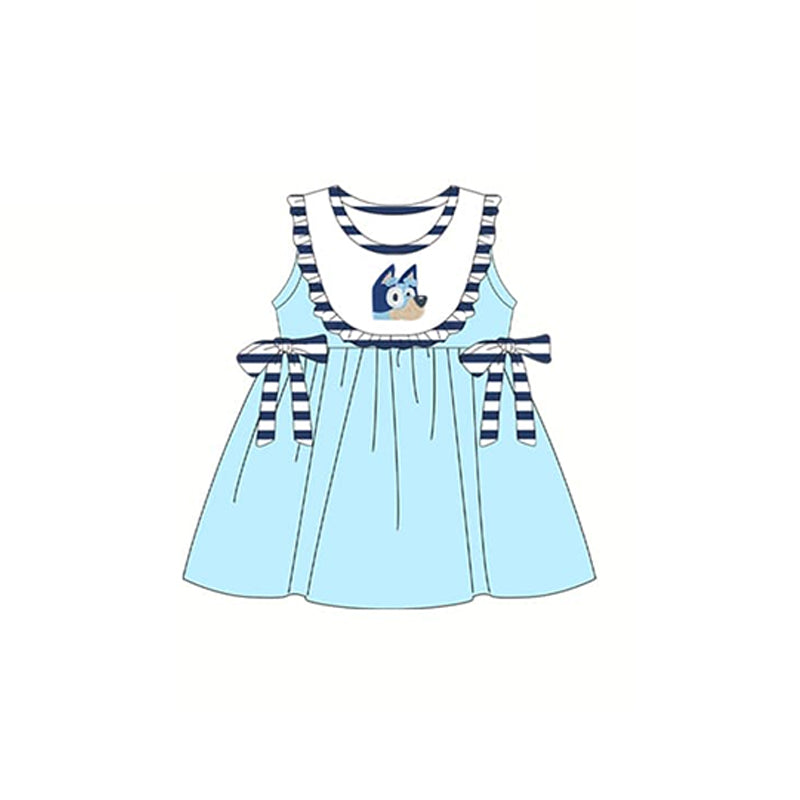 GSD0925 preorder bluey dog girl dress 202402