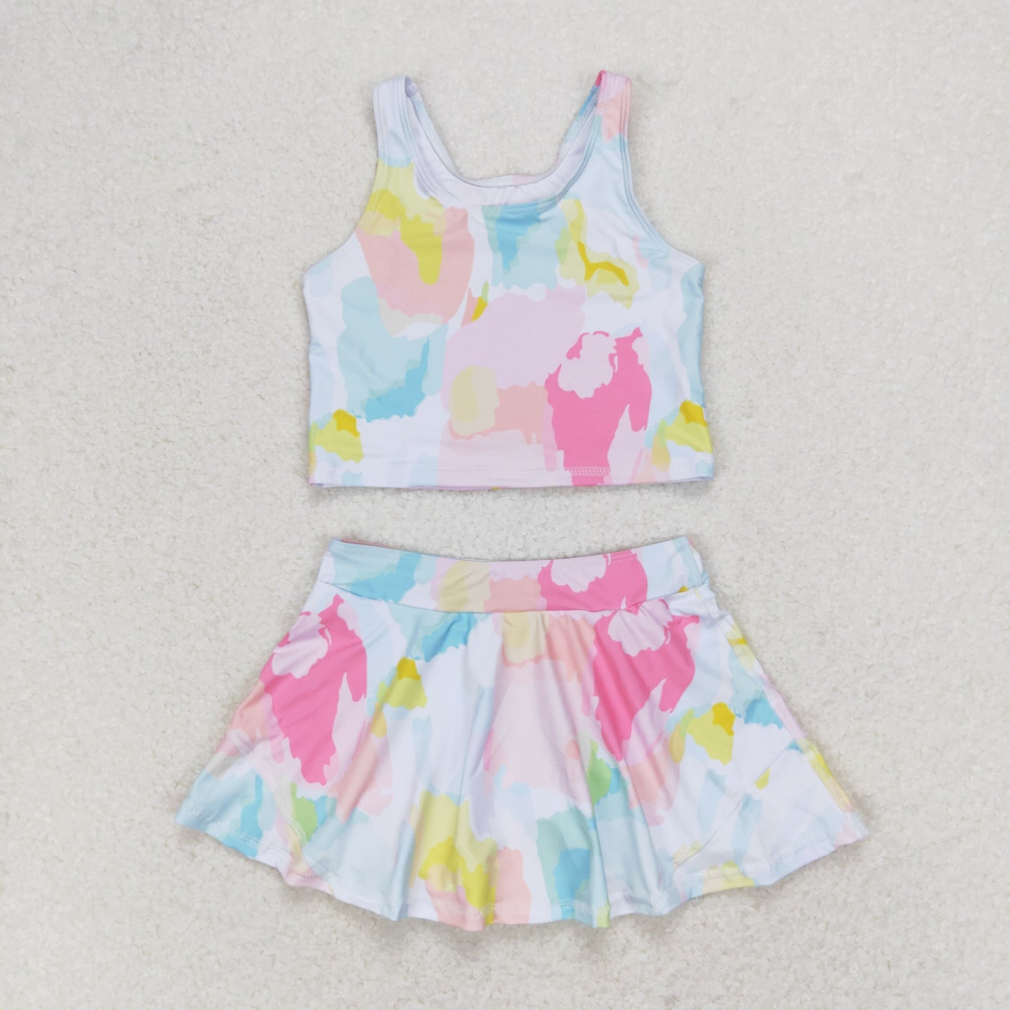 GSD0991 active wear sibling swimsuit yoga girl outfit 202405 RTS