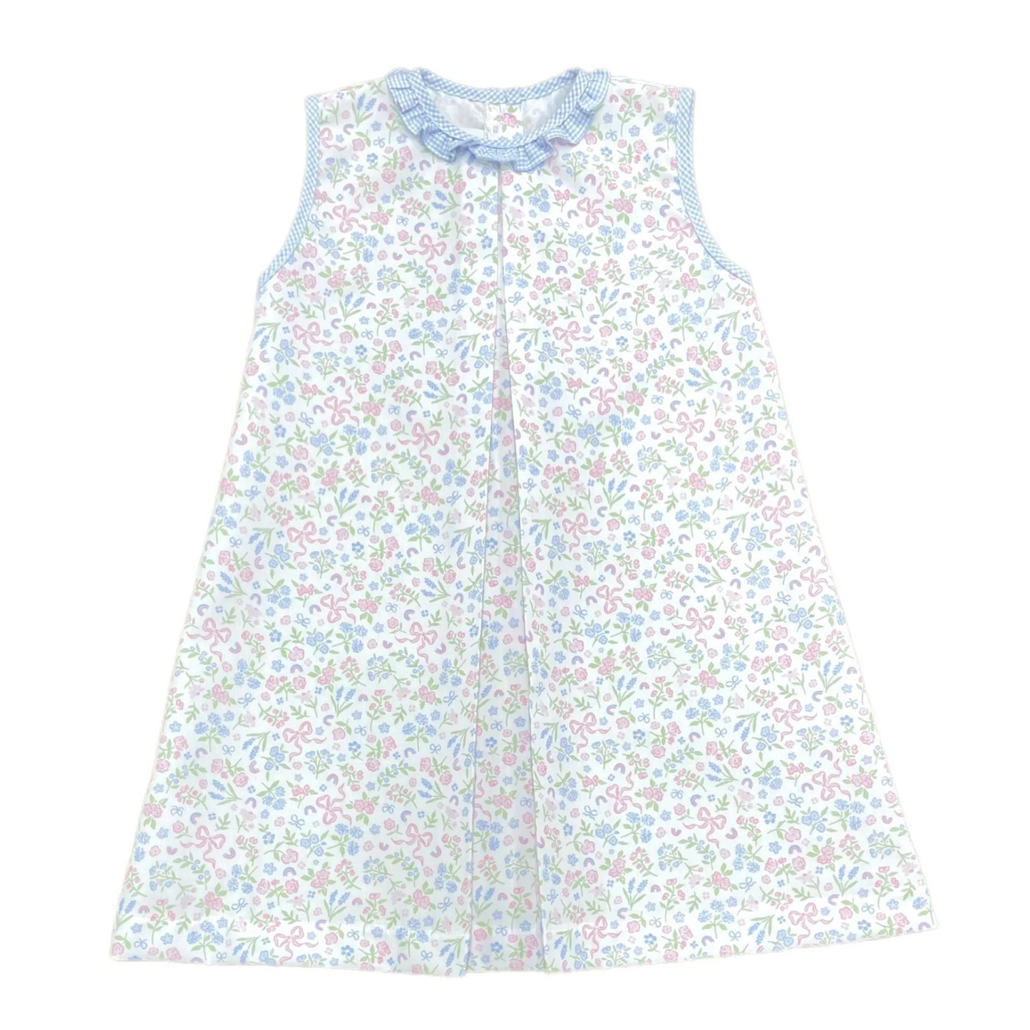GSD1011 spring flower short sleeves girl dress preorder