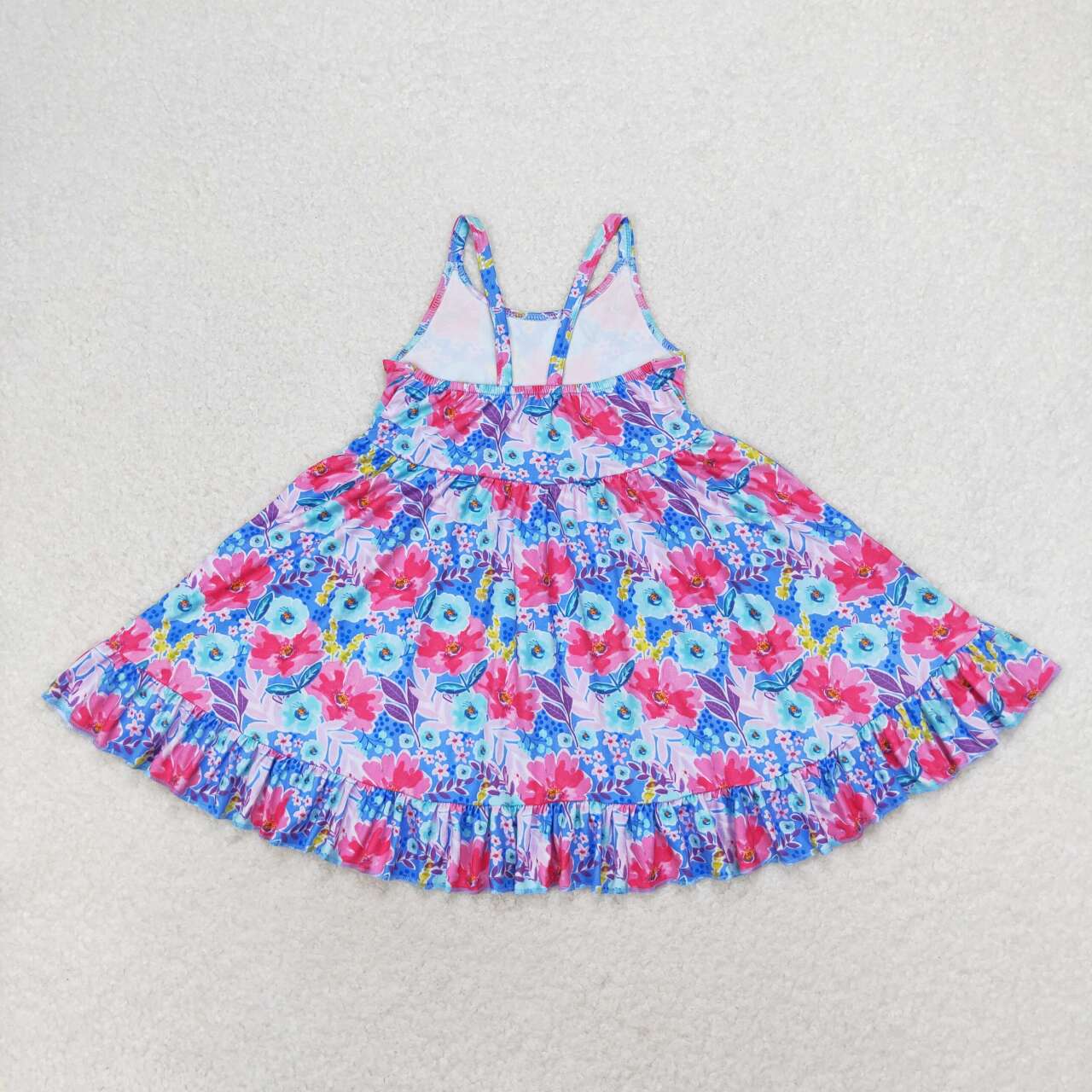 GSD1226 flower girl short sleeves girl dress 202406 RTS