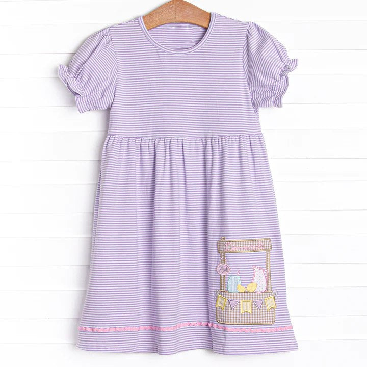 GSD1235 bottle girl short sleeves girl dress preorder 202403
