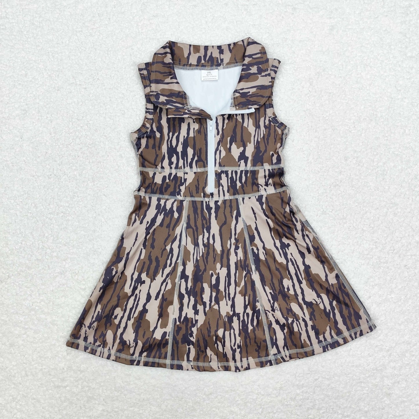 GSD1383 camo sports yoga Swimsuit active wear athletic girl summer shorts dress outfit RTS Free shipping order $100+