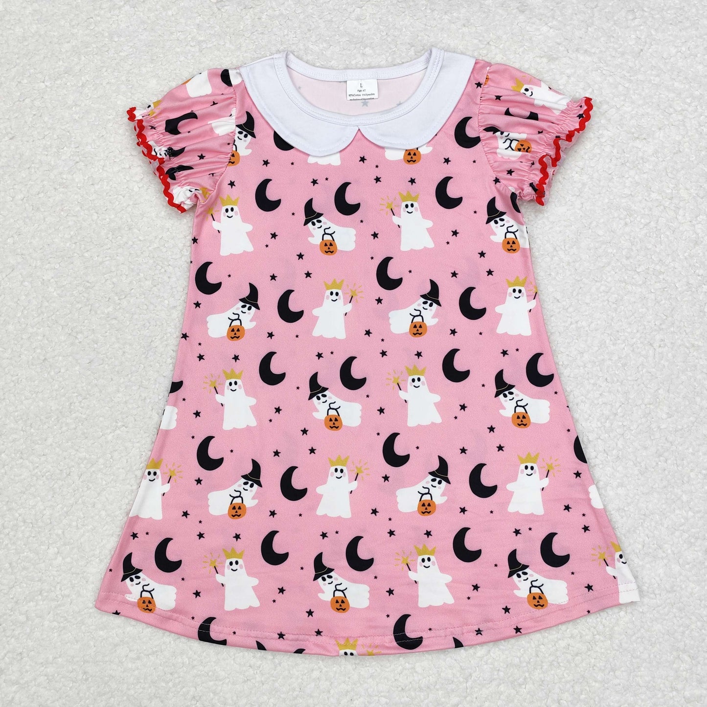 Halloween boo witch GSD1400 girl dress 202409