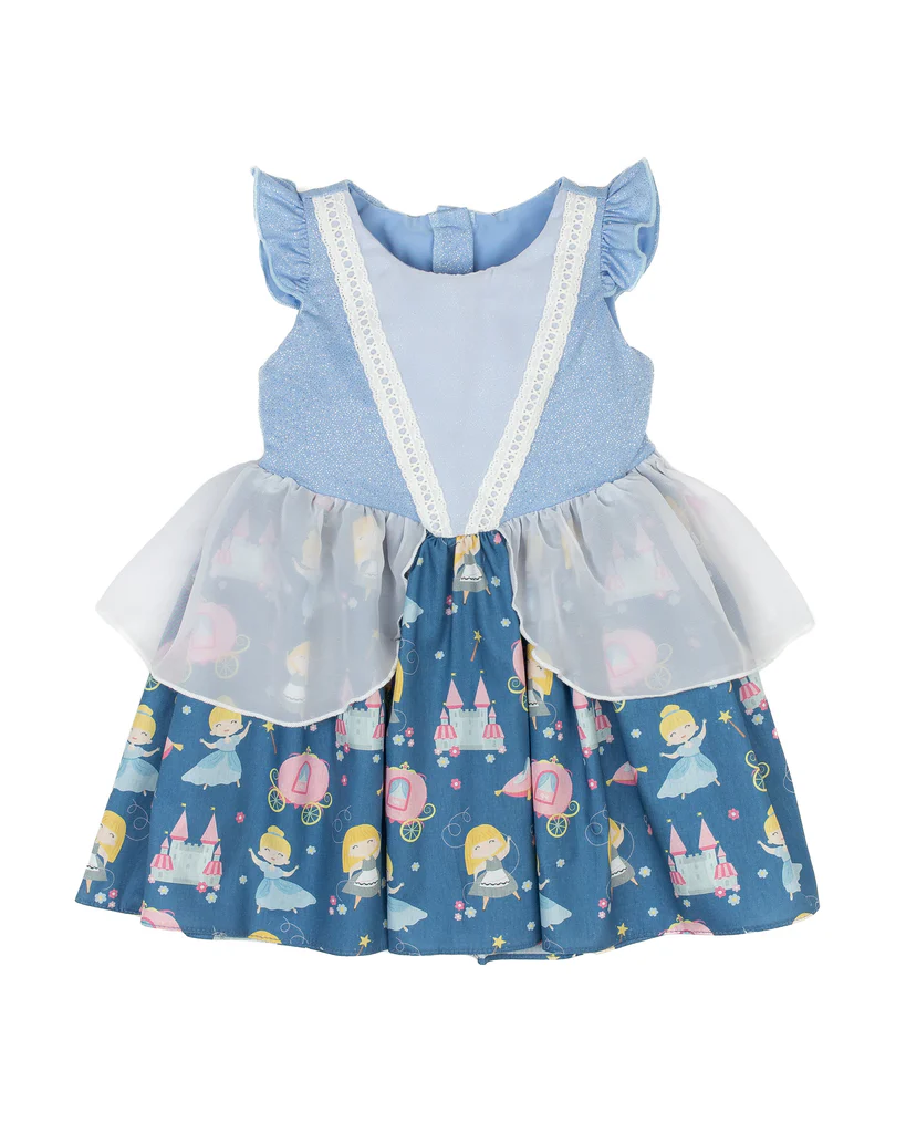 GSD1469 preorder western princess girl dress sibling 202410
