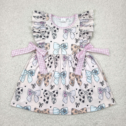 GSD1640 western bow girl dress 202504 RTS