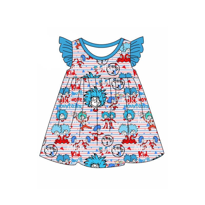 GSD1645 hat cat DR Reading western girl dress 202501 preorder