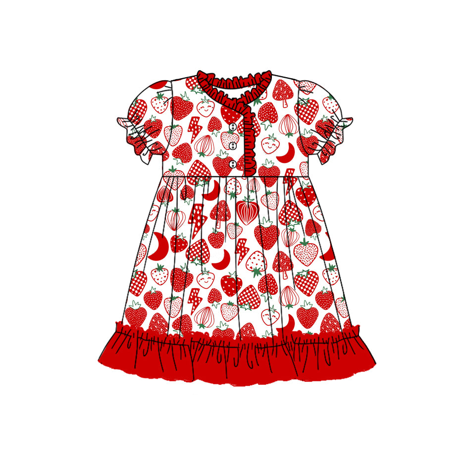 GSD1746 strawberry girl dress 202412 preorder