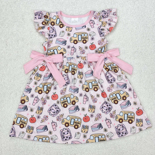 GSD1819  back to school bus  girl dress 202502 RTS