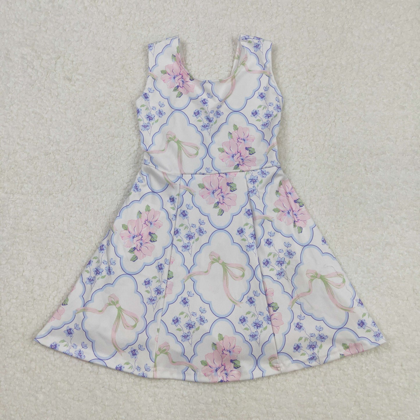 GSD1864 yoga athletic dress sibling flower girl dress 202502 RTS