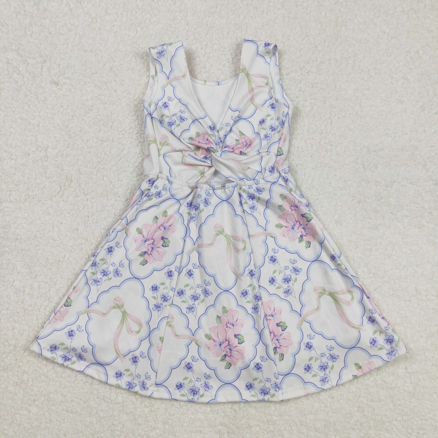 GSD1864 yoga athletic dress sibling flower girl dress 202502 RTS