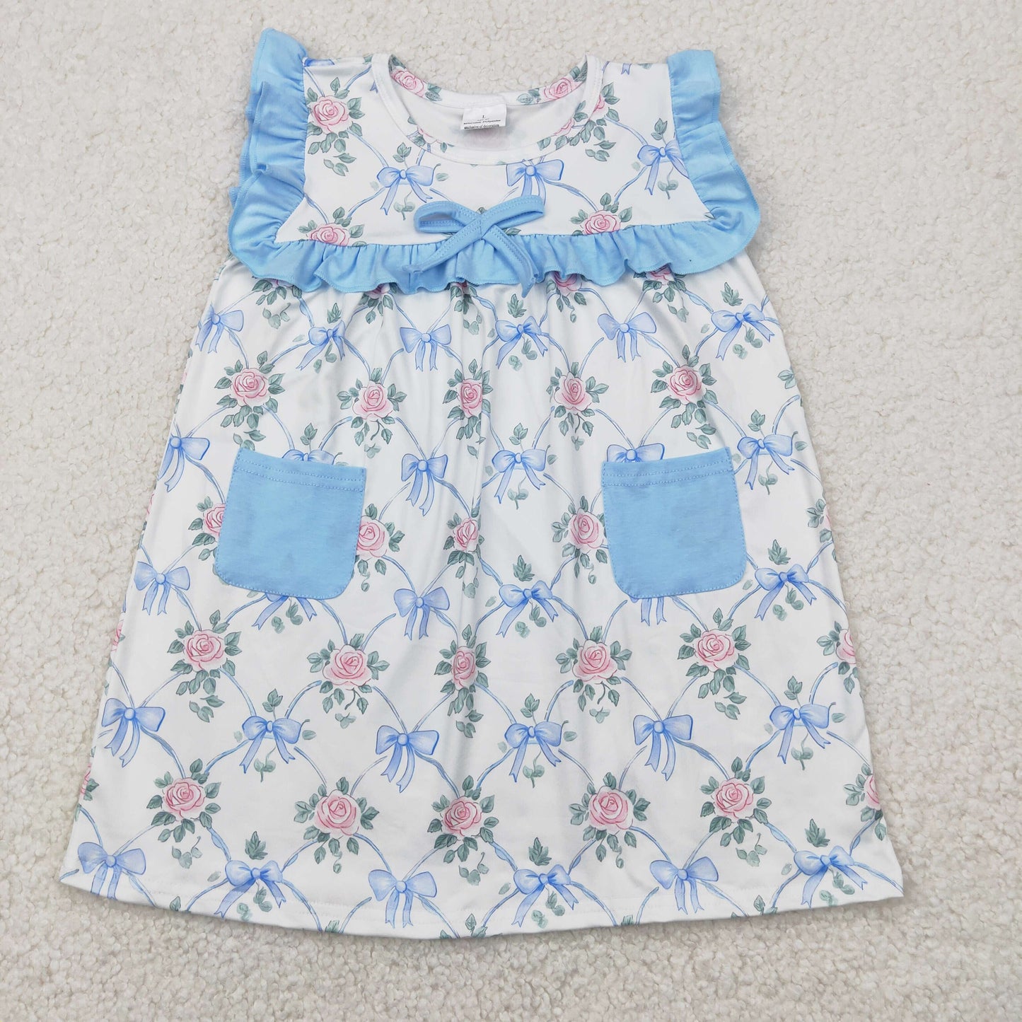 GSD2230 bow western girl summer outfit 202504 RTS