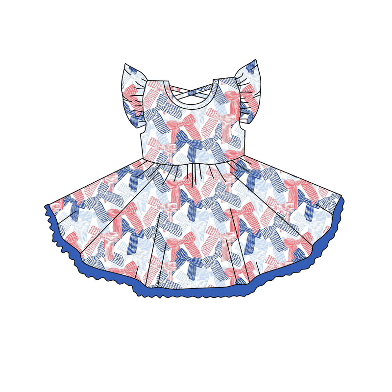GSD2256 preorder bow western girl summer outfit 202504