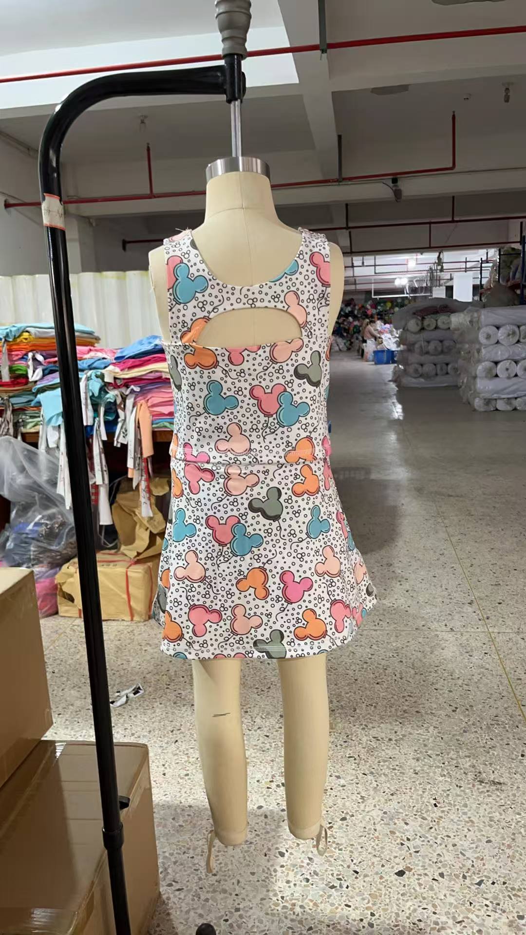 GSD2331 yoga mouse girl summer outfit 202504 RTS