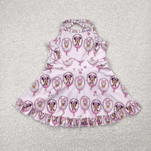 GSD2343 yoga mouse girl summer  dress202504 RTS