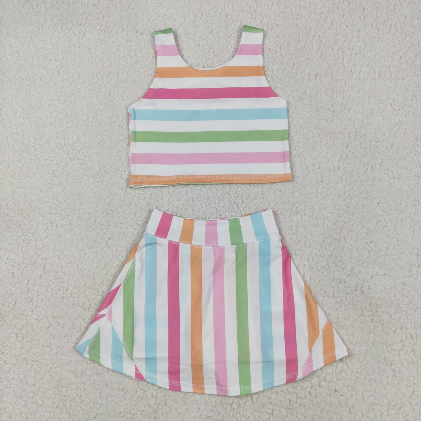 GSD2348 athletic dress active wear sibling yoga girl outfit 202505 RTS