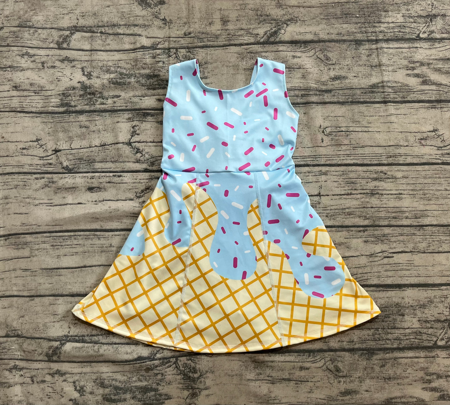 GSD2380 yoga ice cream shorts girl summer dress 202504 preorder
