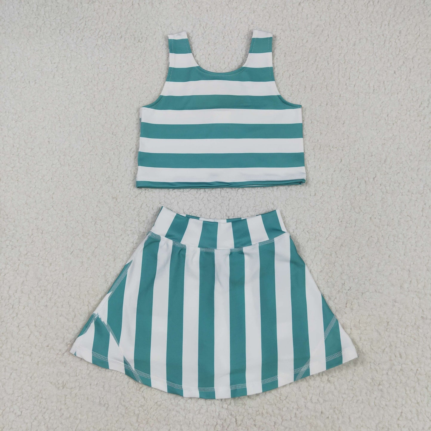 GSD2432 athletic dress active wear sibling yoga girl outfit 202505 RTS
