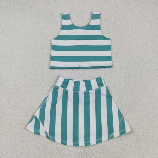 GSD2432 athletic dress active wear sibling yoga girl outfit 202505 RTS