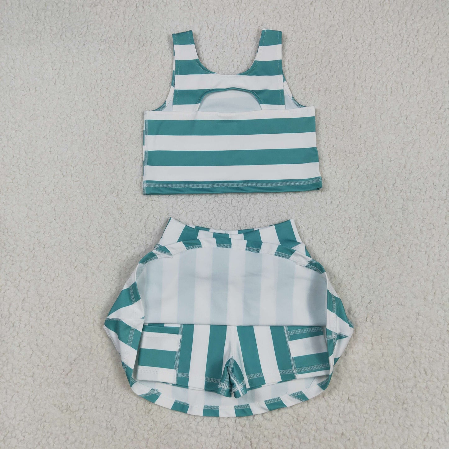 GSD2432 athletic dress active wear sibling yoga girl outfit 202505 RTS