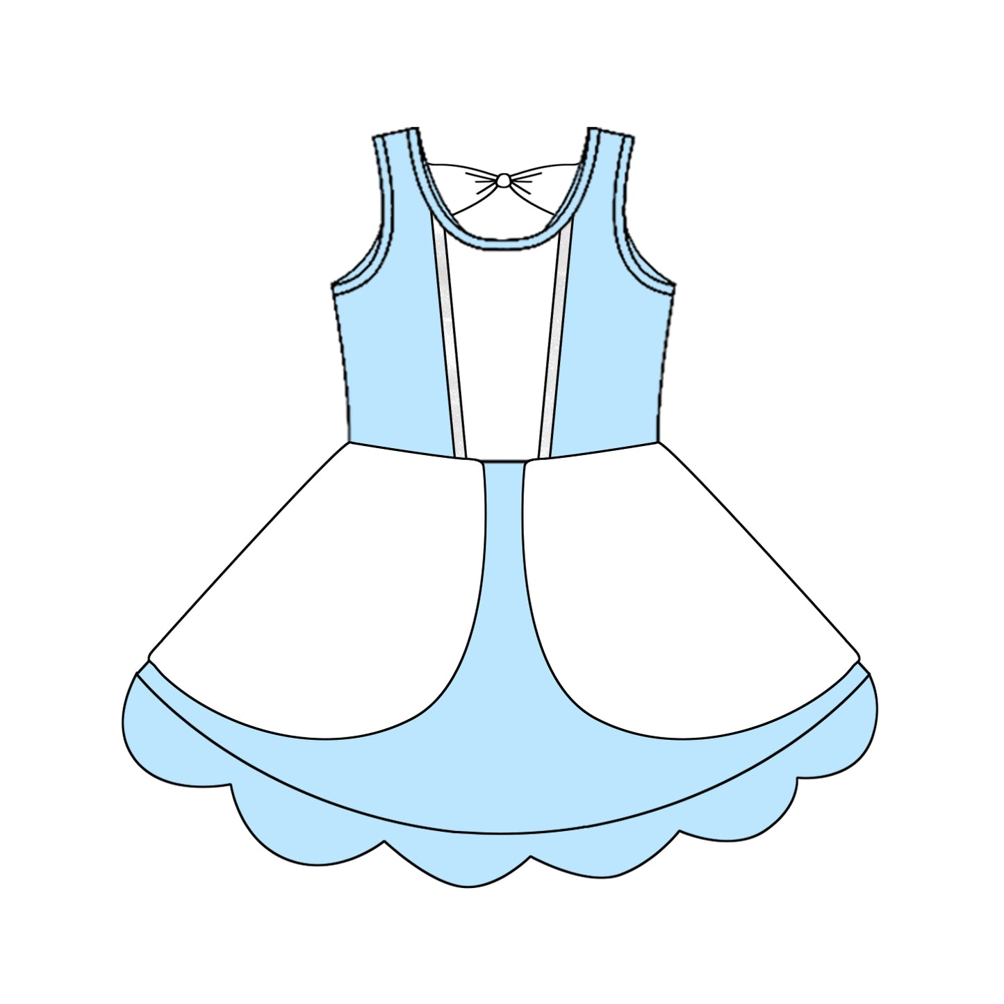 GSD2517 princess girl summer dress 202504 preorder
