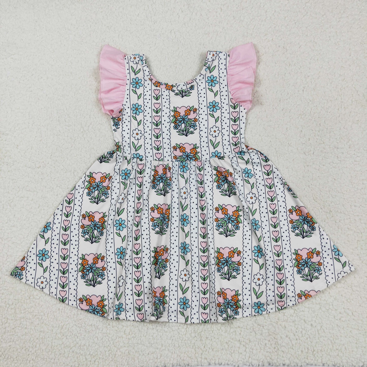GSD2527 bow girl summer dress 202505 RTS