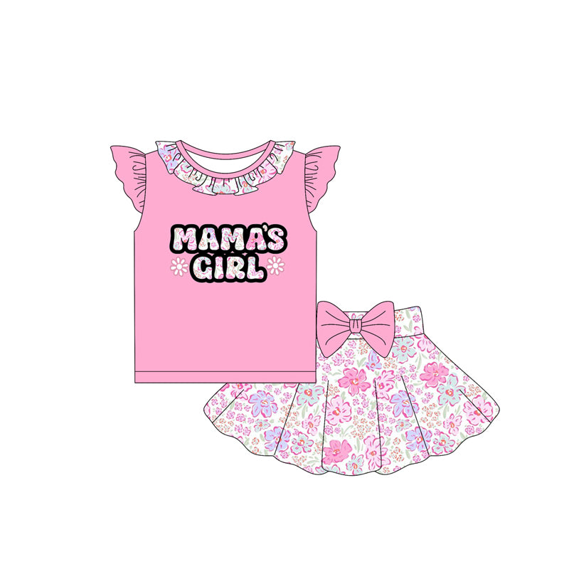 GSD2530 preorder flowers western mama's girl summer outfit 202504
