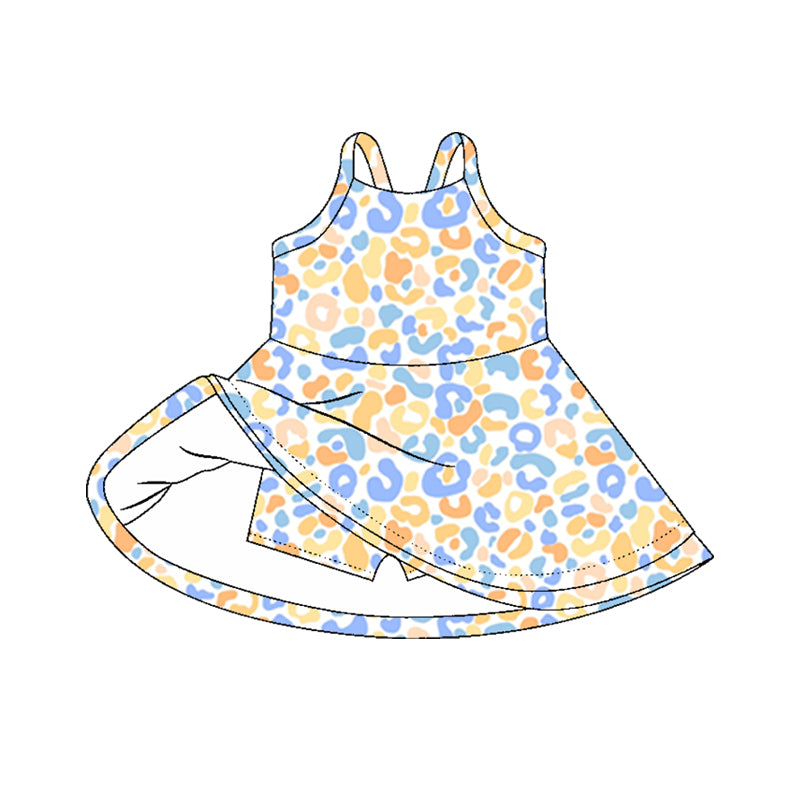 GSD2646 colorful yoga girl dress 202506 preorder