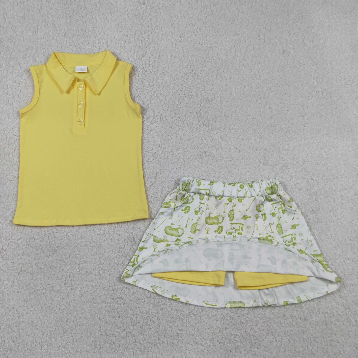 GSD2698 golf girl skirt outfit 202605 RTS