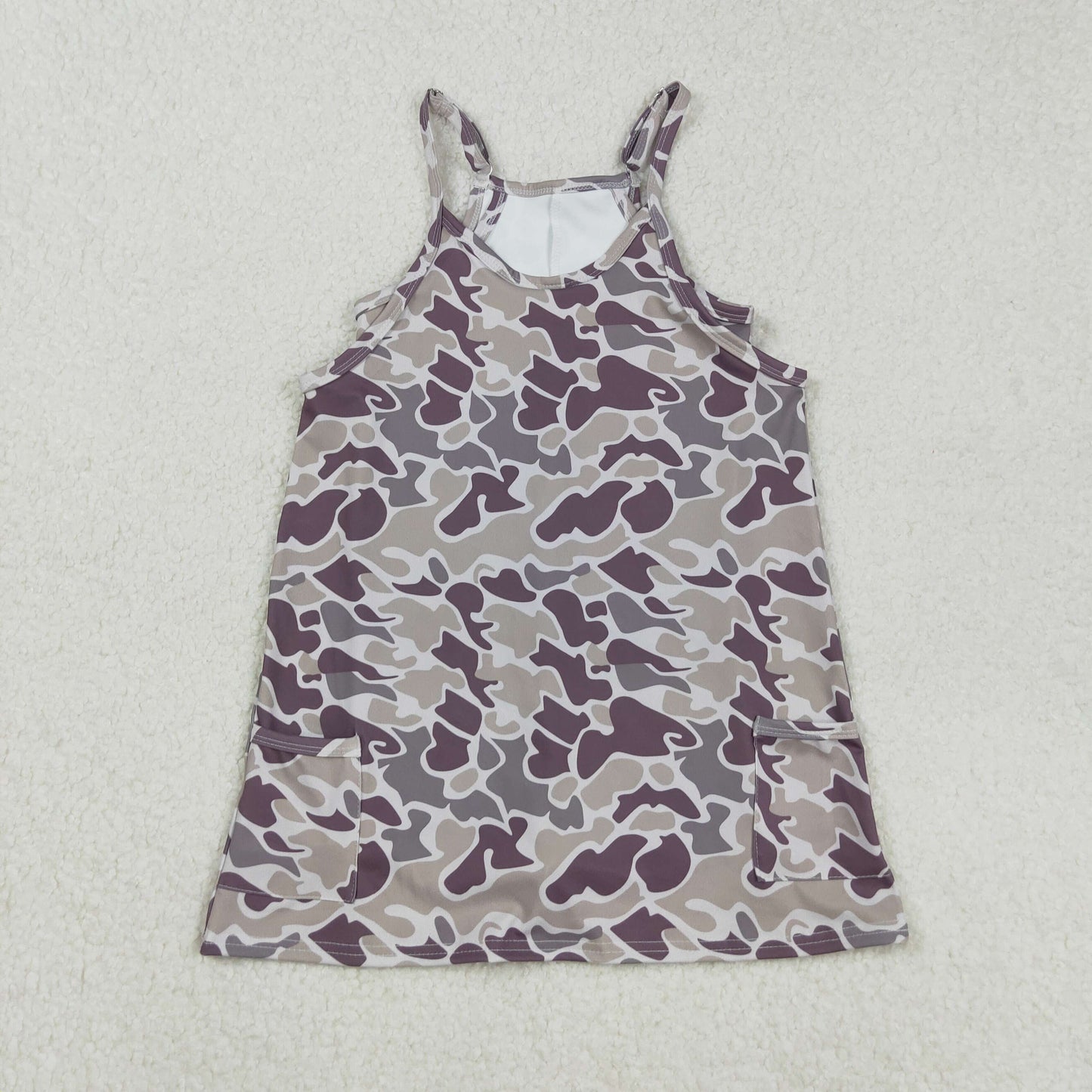 GSD2719 yoga camo girl dress 202508 RTS