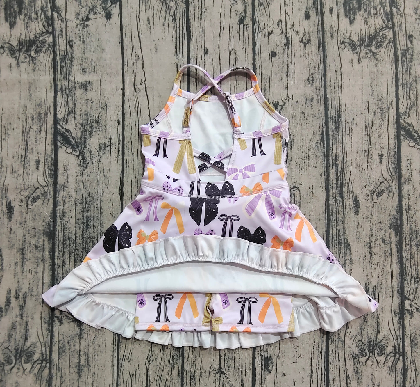 GSD2737 bow yoga girl dress 202507 preorders