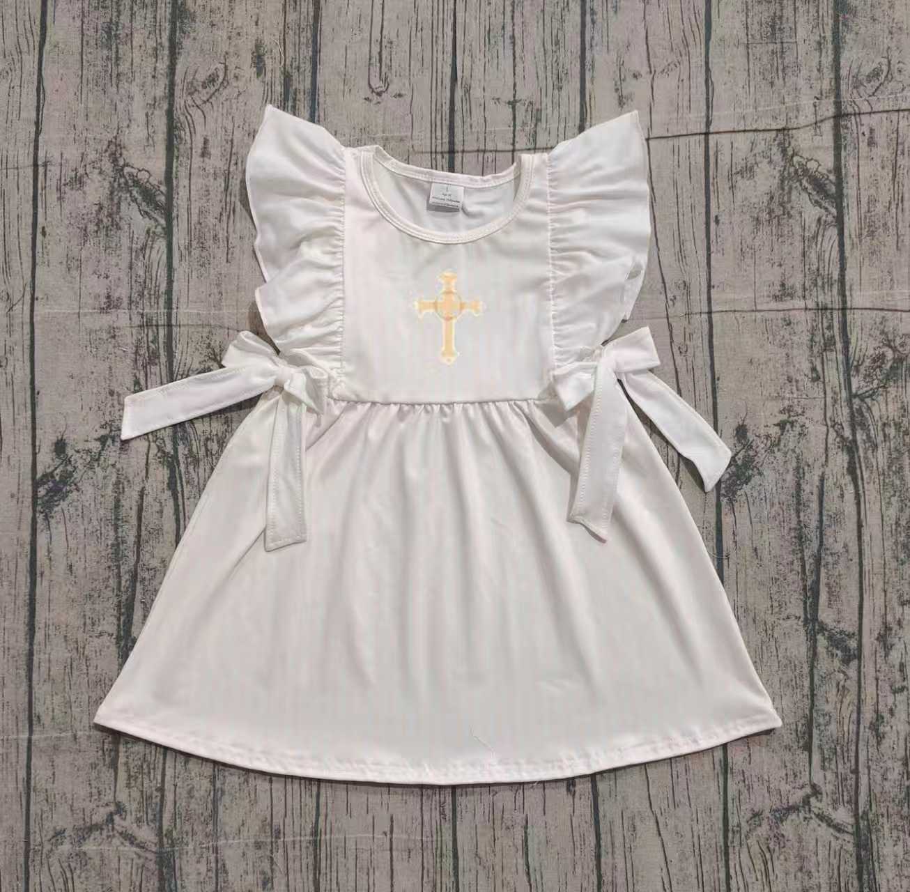 GSD2904 cross Embroidery girl summer dress 202511 preorder