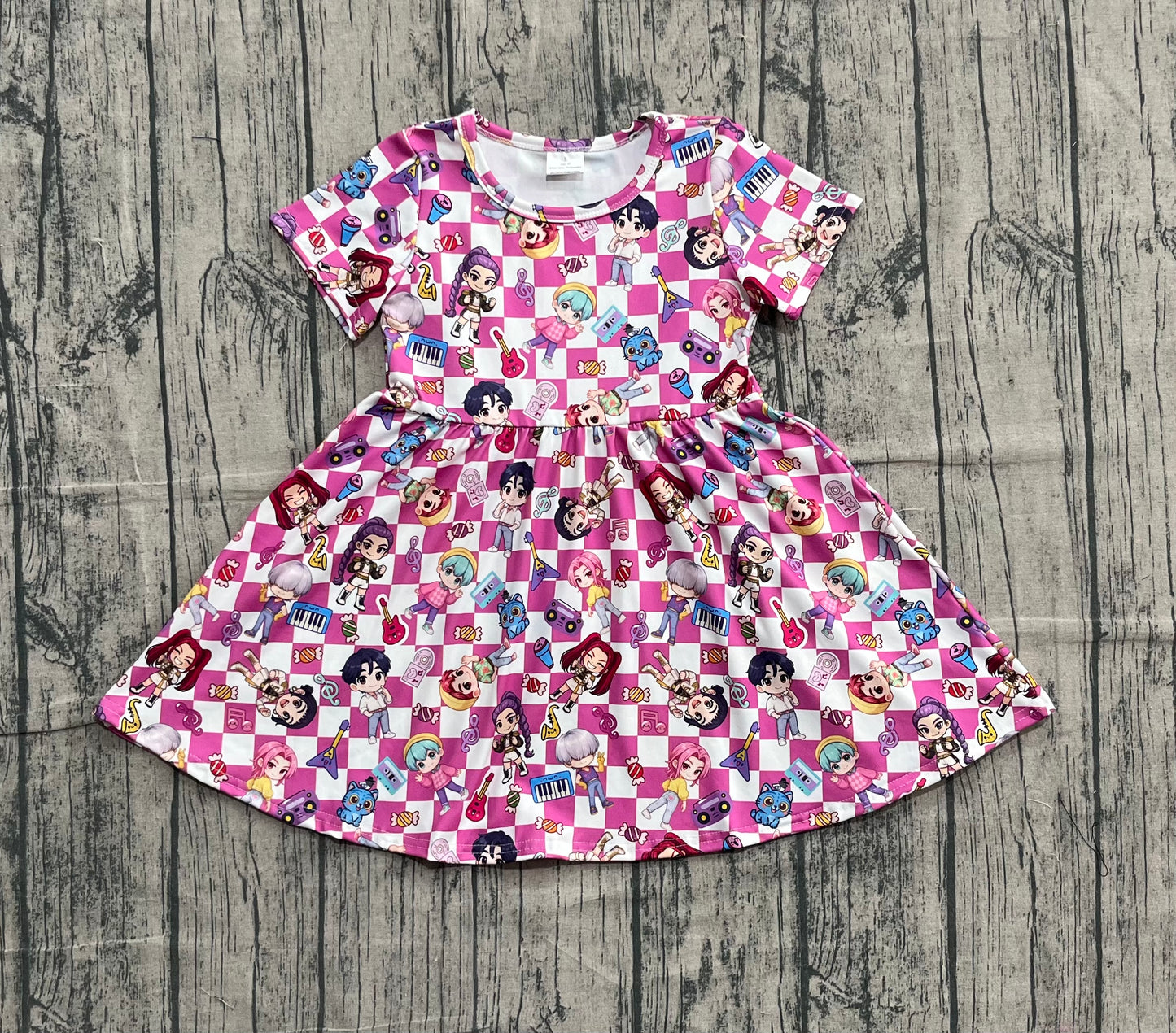 GSD2919 kpop girl summer dress 202510 preorder