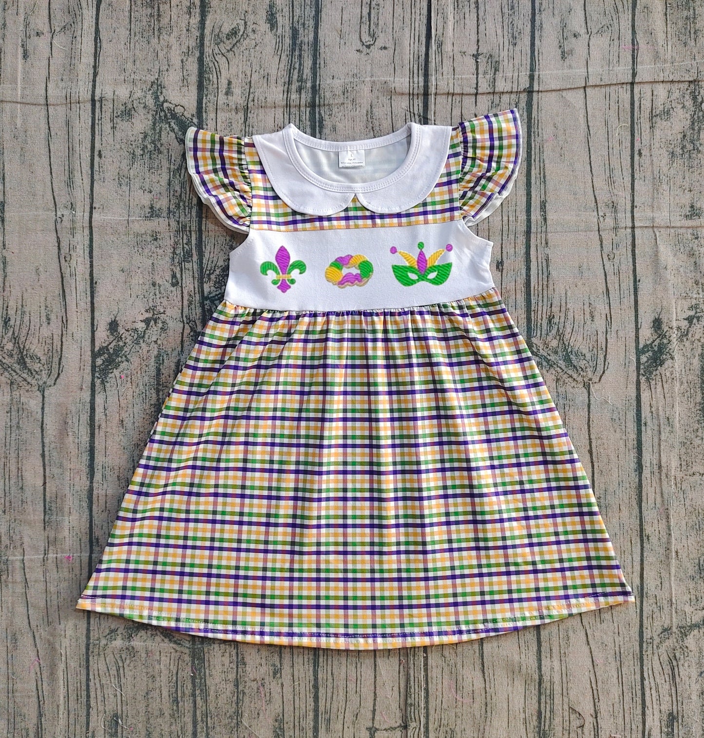 GSD2934 embroidery Easter girl summer dress 202511 preorder