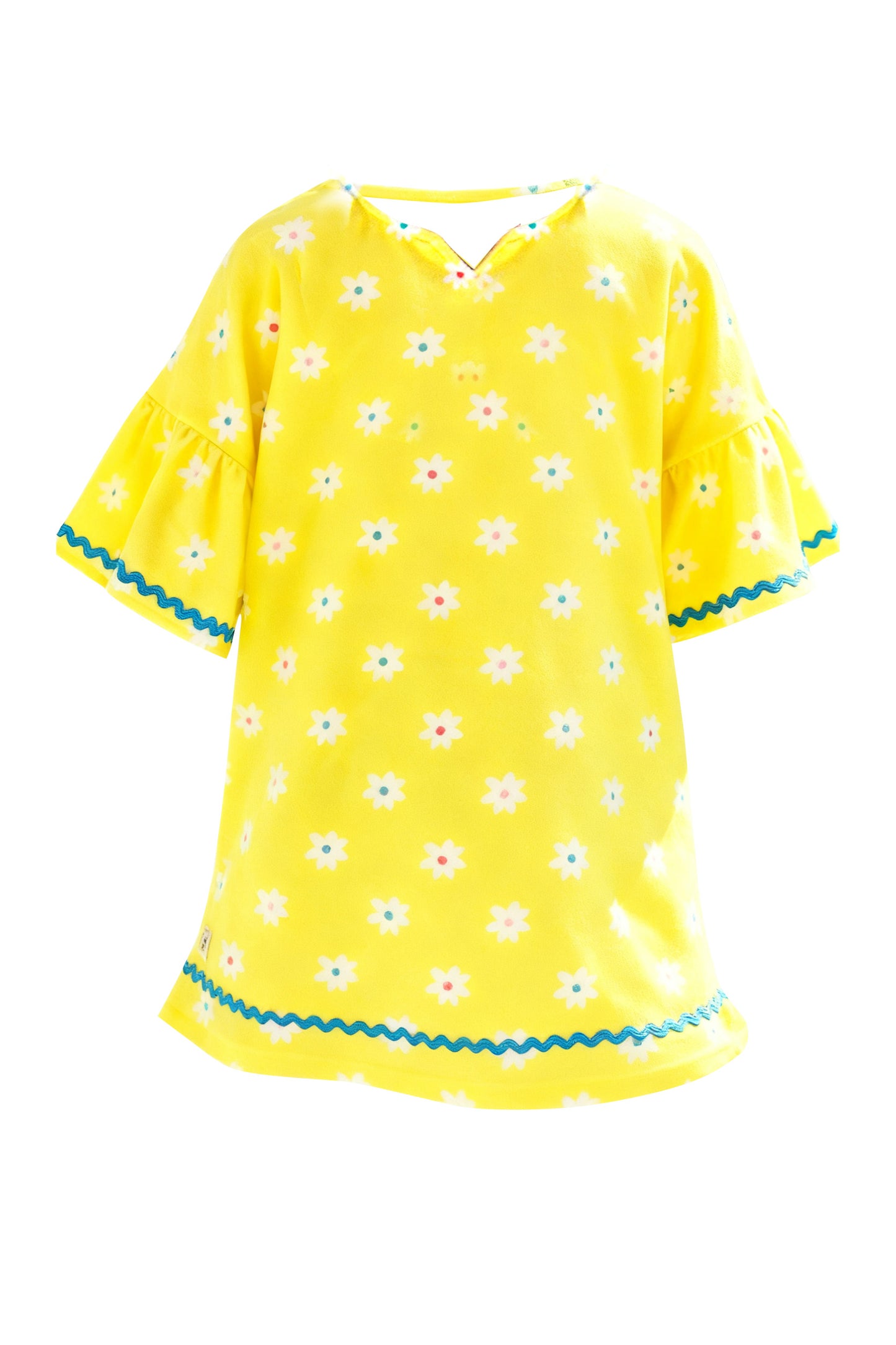 GSD3055 yellow flower girl dress 202511 preorder