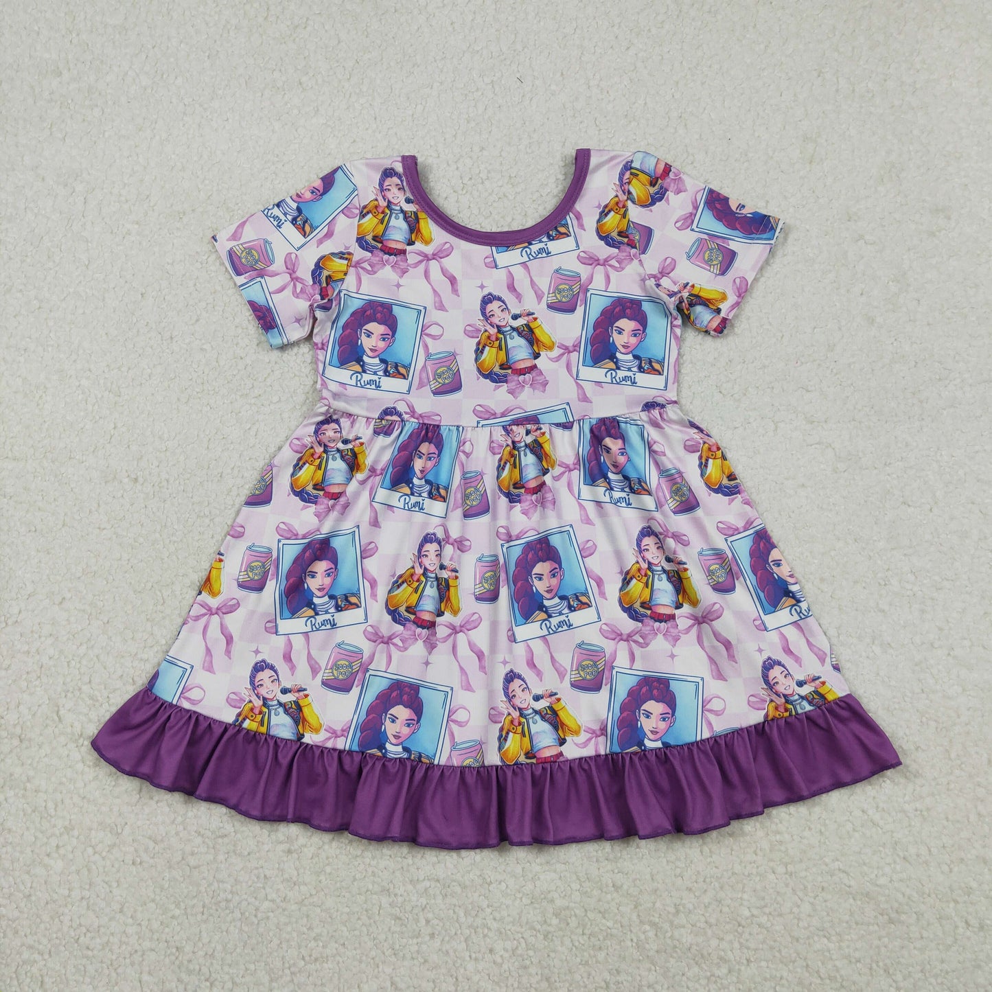 GSD3272-XS pop girl dress 202512 RTS