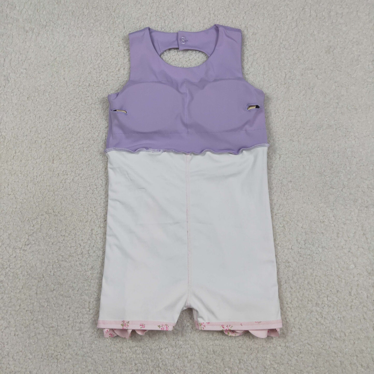 GSD3317 bow yoga purple GIRL summer outfit 202604 RTS