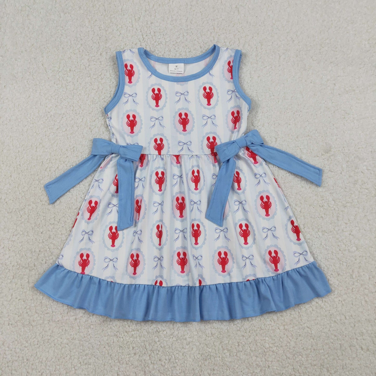 GSD3448 cray fish girl dress 202601 RTS
