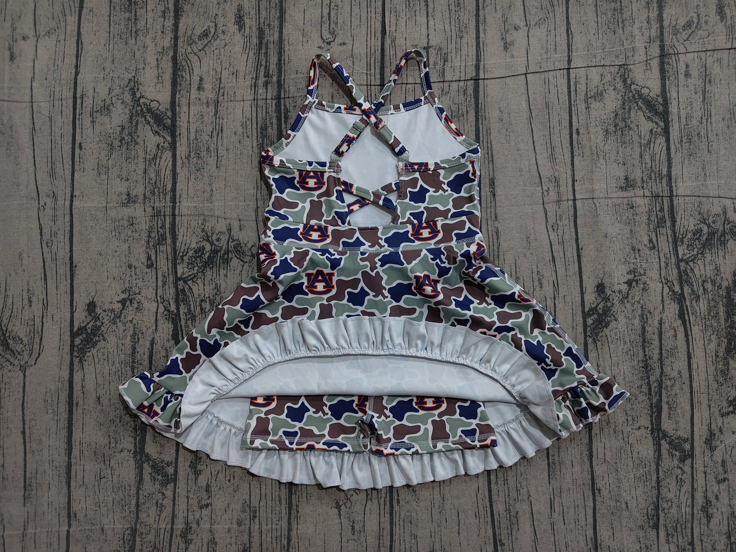 GSD3588 Yoga UA Team kids girl dress 202603 preorder