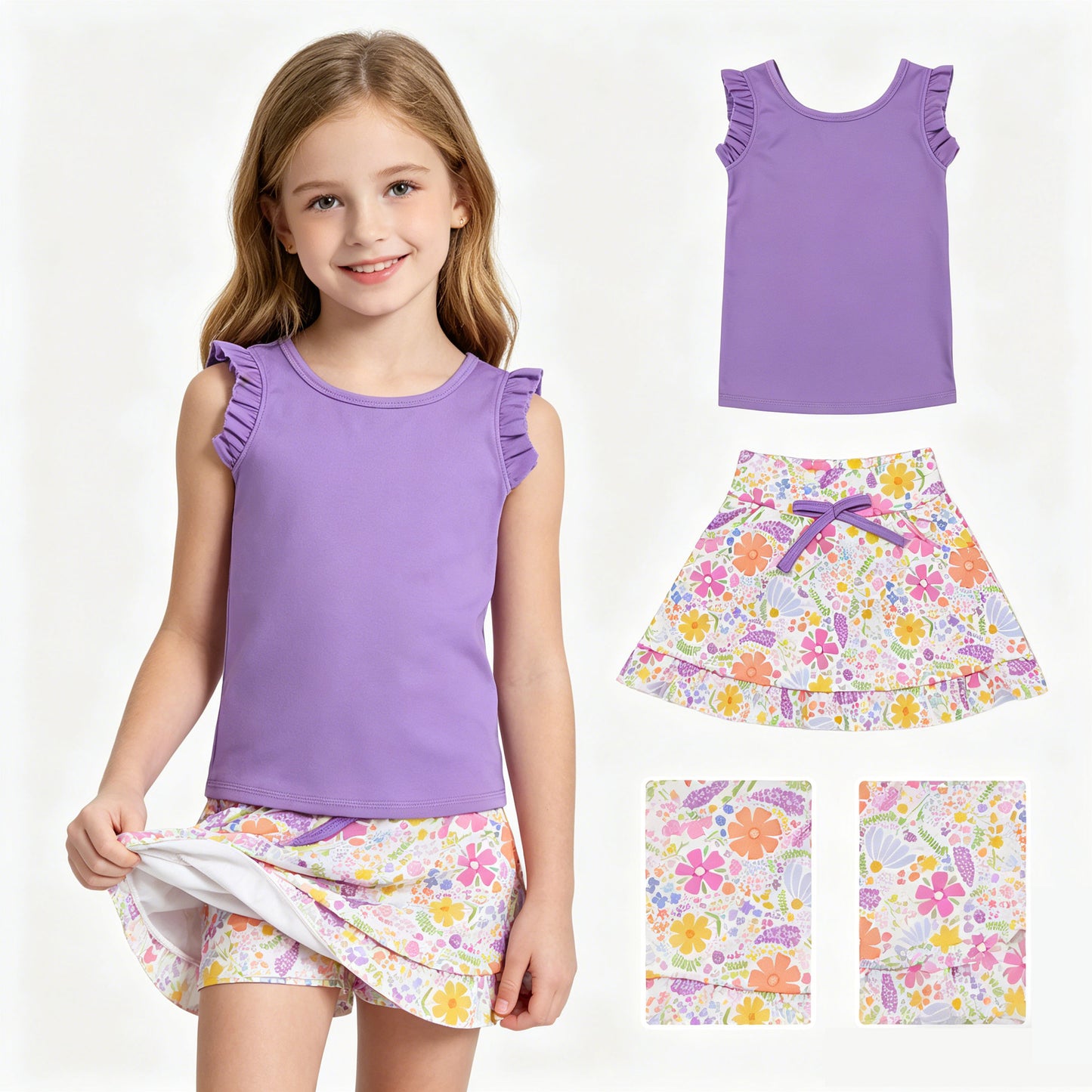 GSD3771 yoga GIRL summer outfit 202604 RTS