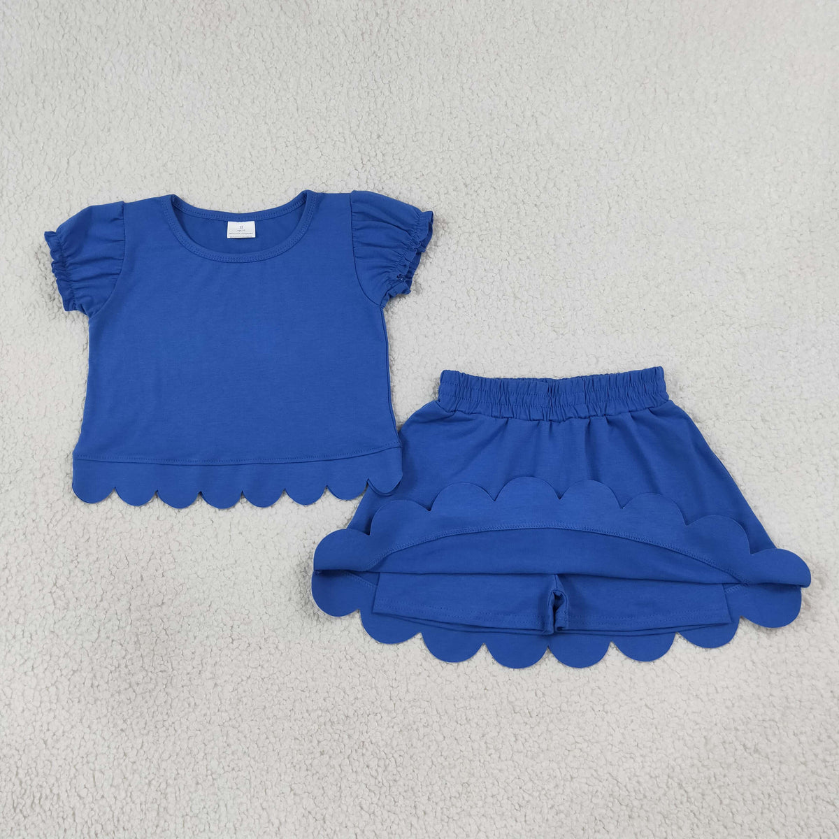 GSD3937 scallop yoga YELLOW girl outfit skirt 202608 rts