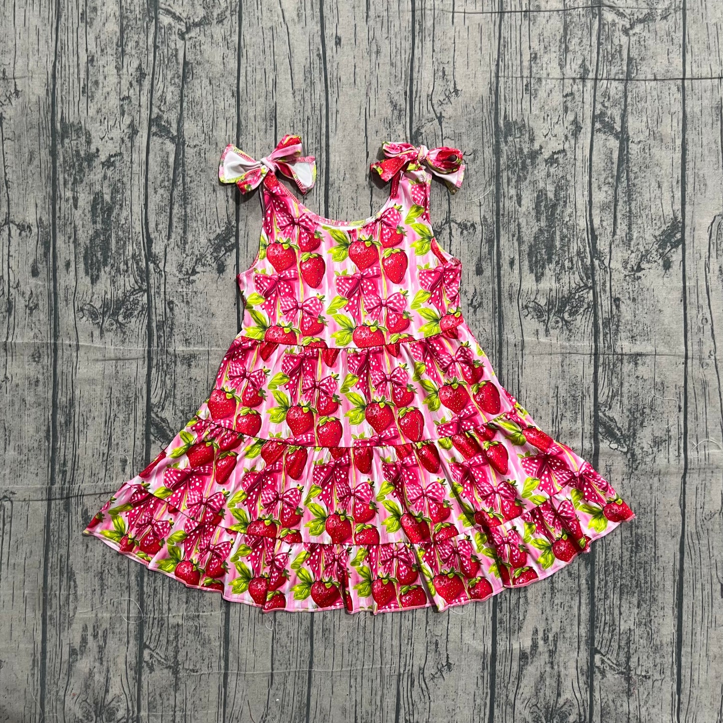 GSD3964 strawberry girl dress 202605 preorder 202605