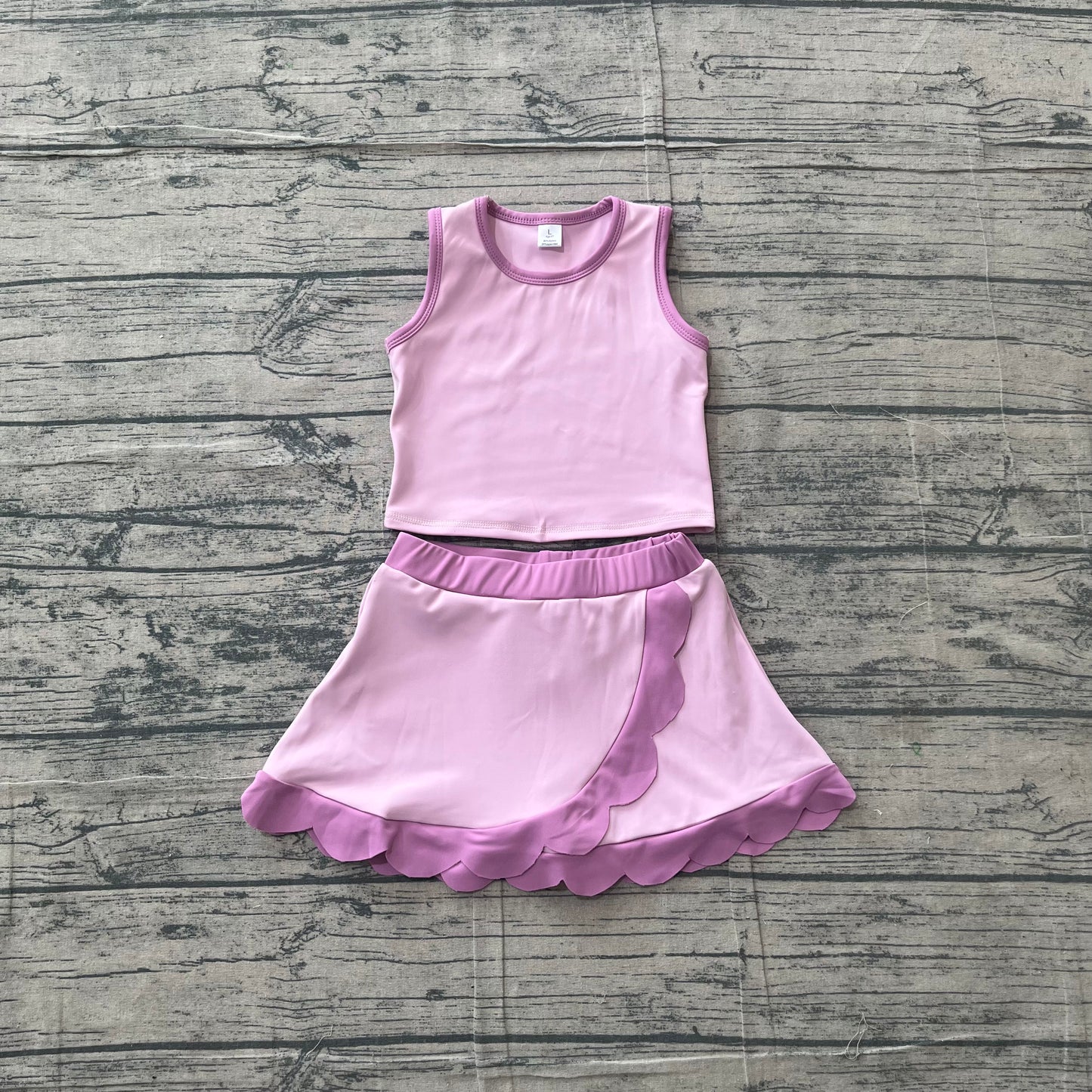 GSD4085 yoga sports girl outfit skirt 202605 preorder