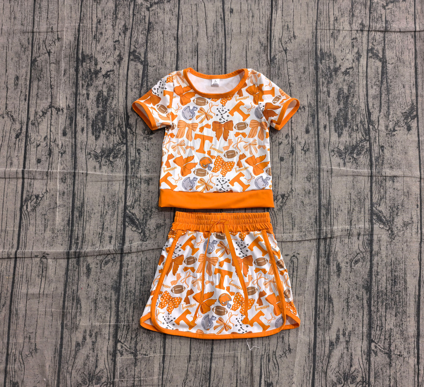GSD4152 YOGA preorder T team skort girl outfit orange