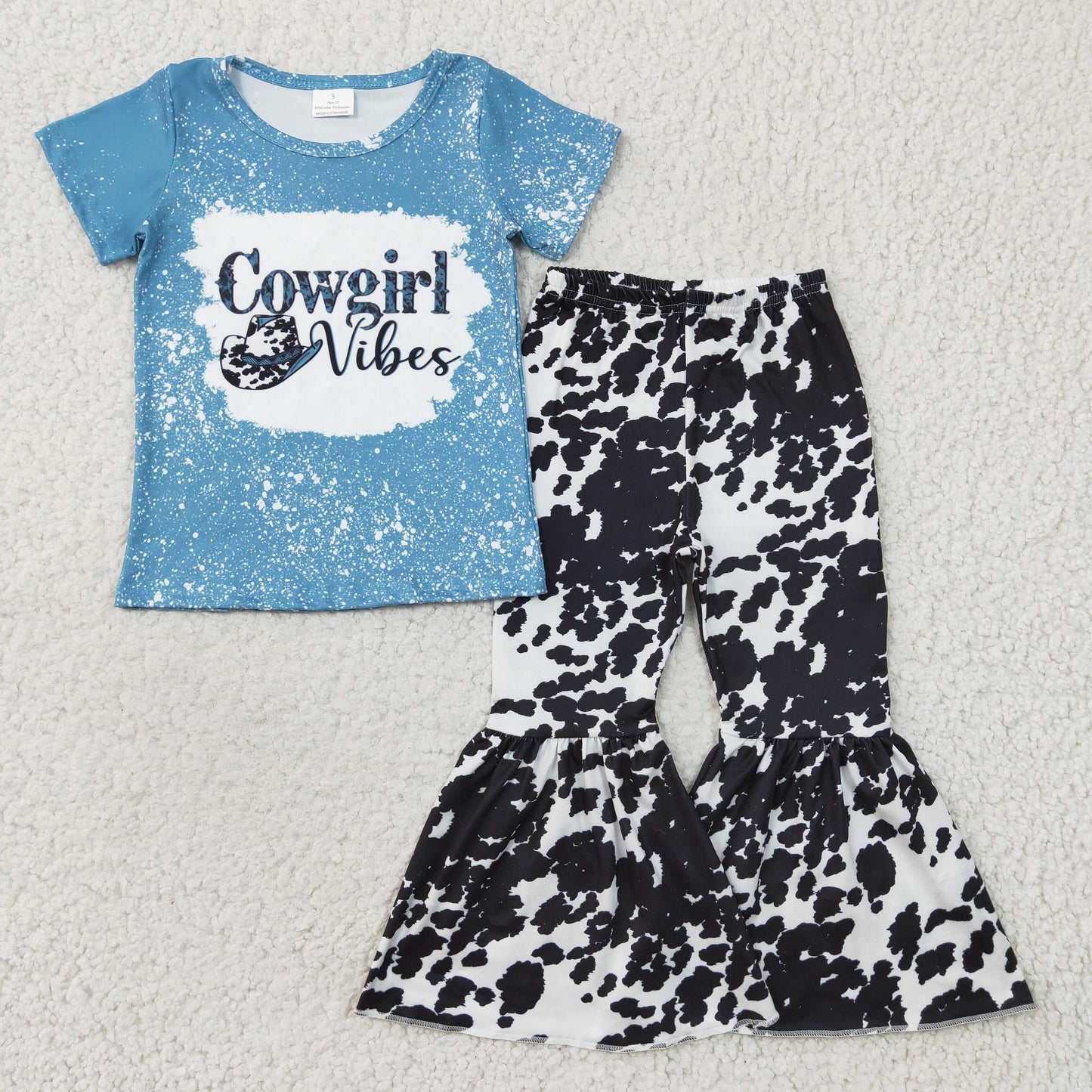 promotion RTS GSPO0316 cow girl hat western short sleeve girl outfit 20230811 RTS