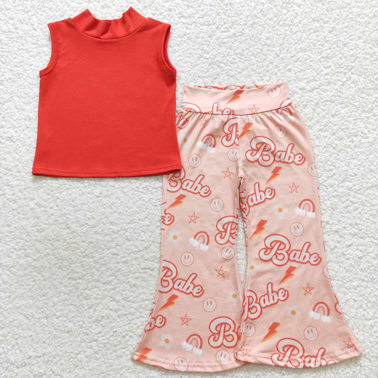 GSPO0636 barbie fall spring short sleeve girl outfit preorder 20230911 RTS